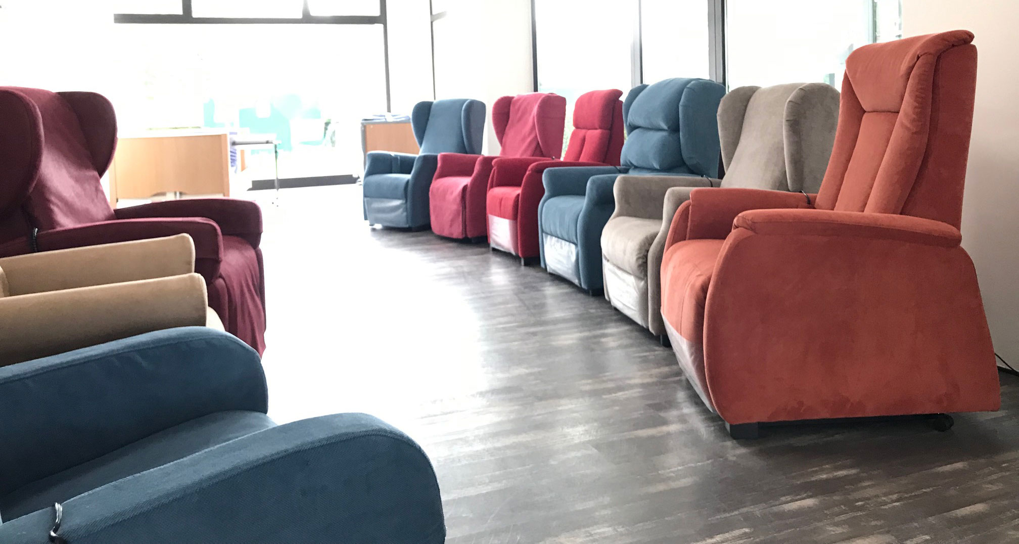 Show-room poltrone Relax Padova